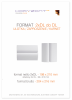 ulotka 2xDL składana do DL, druk pełnokolorowy obustronny 4+4, na papierze kredowym, 130 g, 75 sztuk 